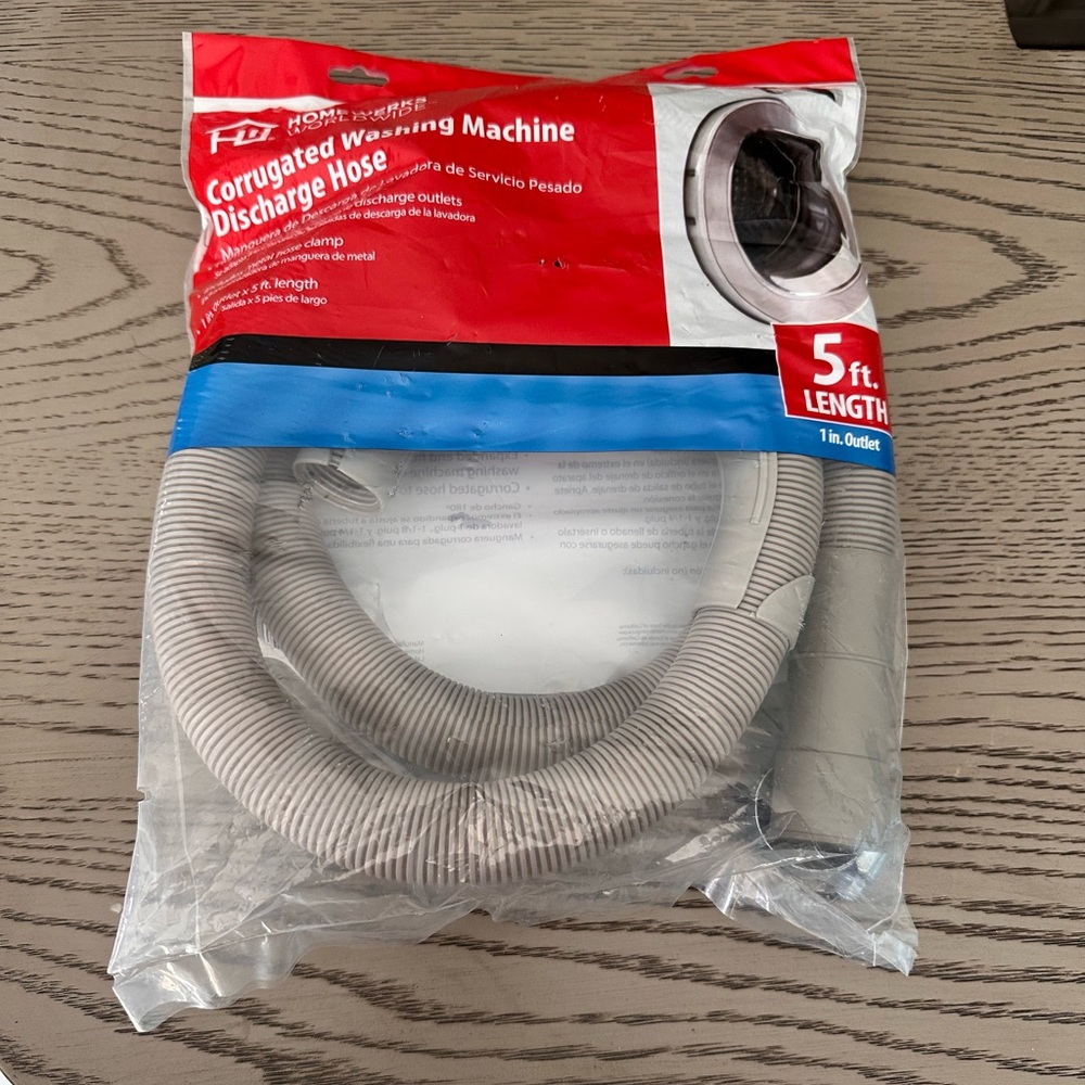 Homewerks Corrugated Washing Machine Discharge Hose